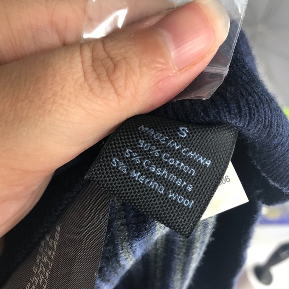 Slim Fit Luxury Blend Blue Grey Stripe Long Sleeve - Picture 6 of 7